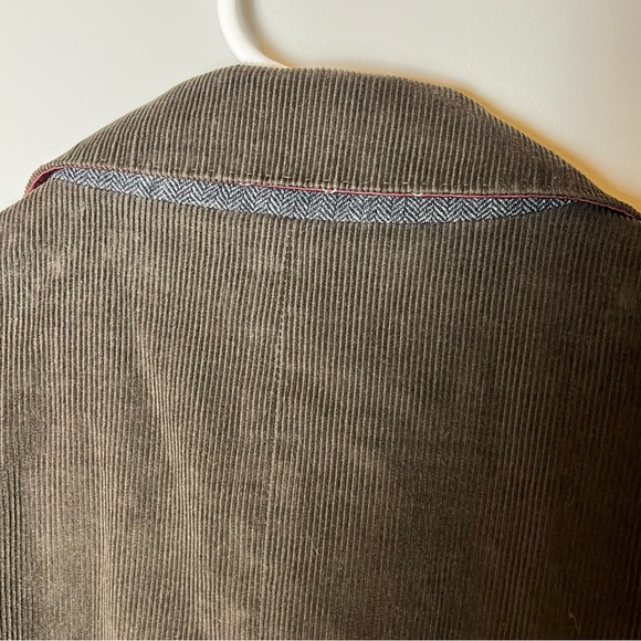 Daniel Cremieux Brown Corduroy Sport coat blazer Large - Picture 6 of 11